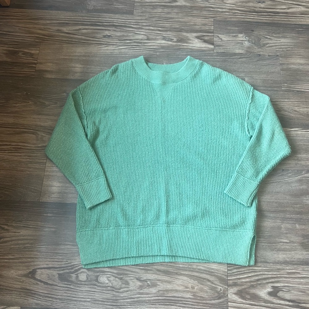Green Oversized Aerie Sweater